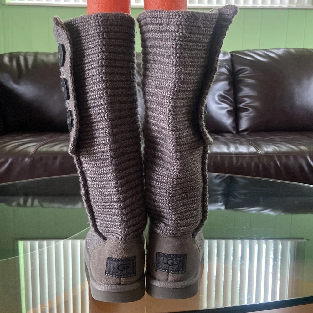 UGG tall knit boots